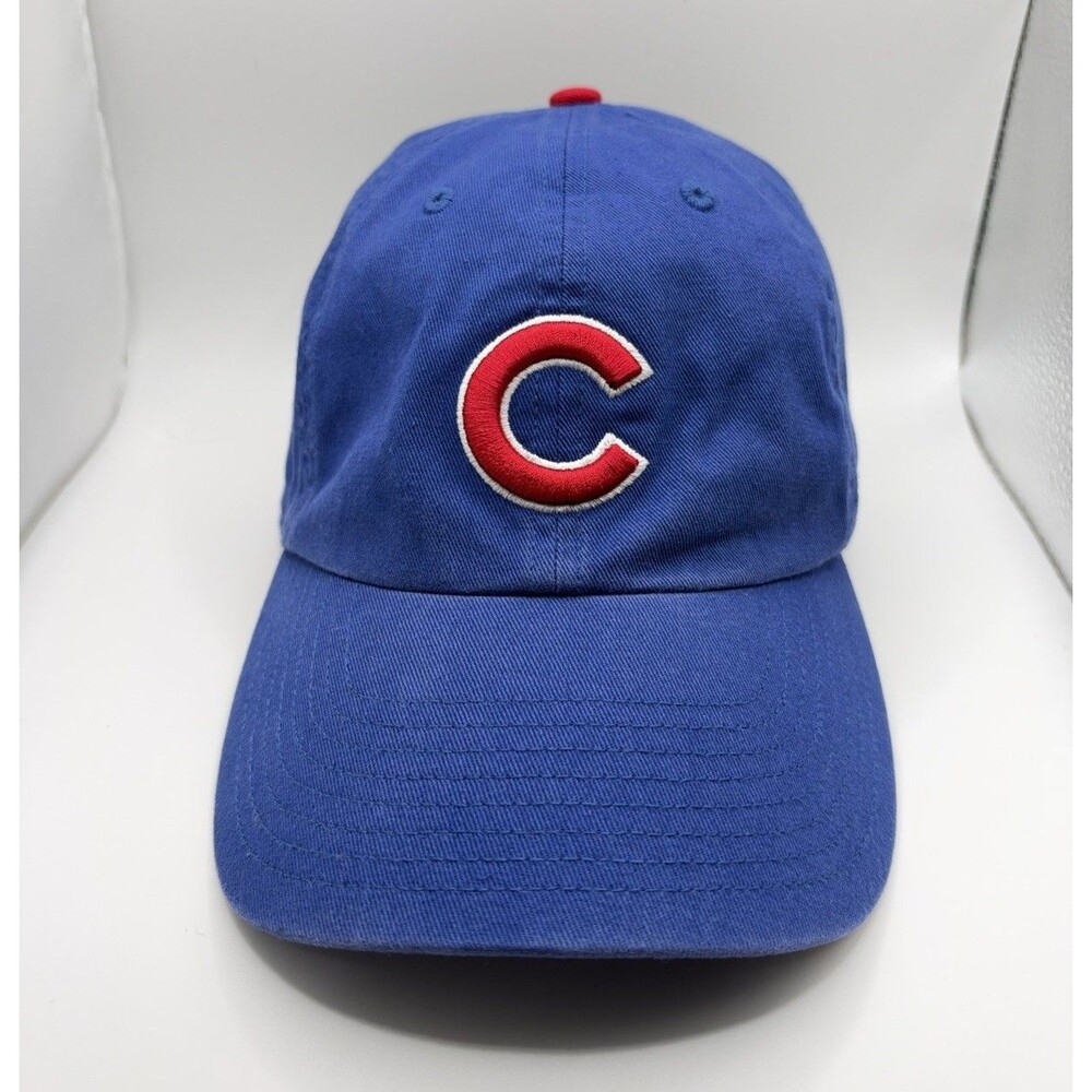 ‘47 MLB Chicago Cubs Blue Clean Up Relaxed-Fit Strapback Hat